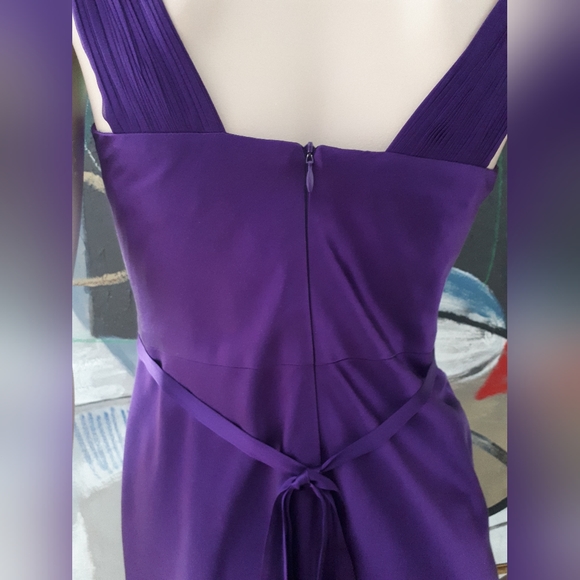 Dina Bar-El | Silk Dress with Wrap Tie - Picture 7 of 14